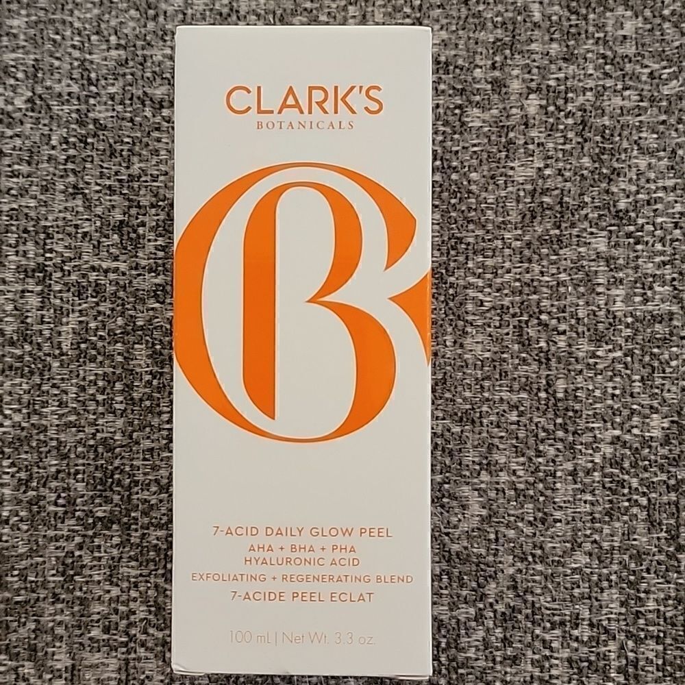 🏷 SALE Clark's Botanicals7-Acid Daily Glow Peel - Picture 2 of 9